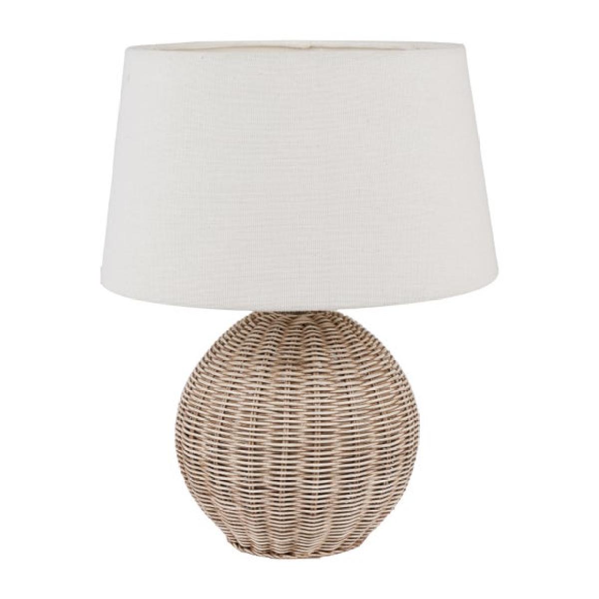 Return - Raffles Rattan Table Lamp – image 2