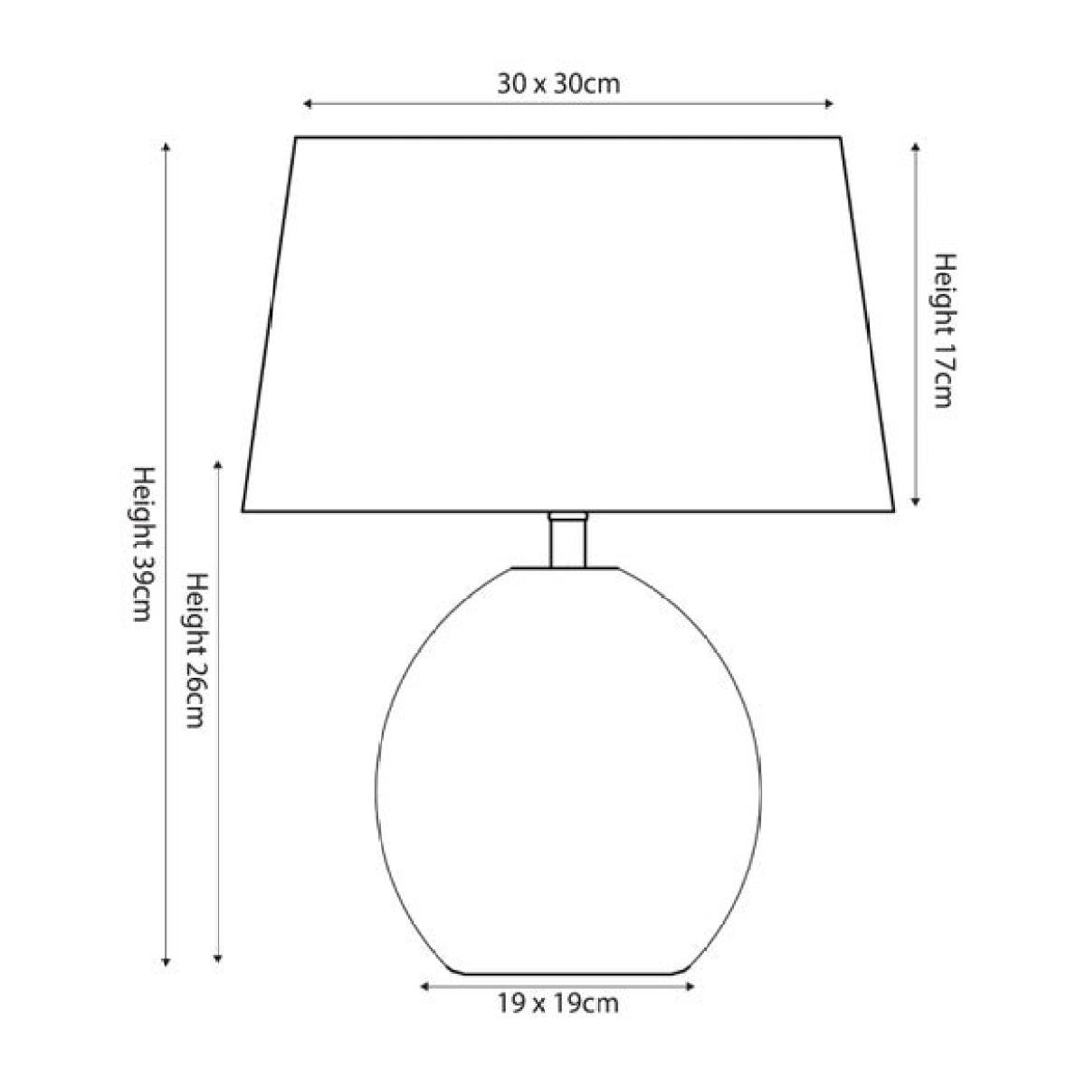Return - Raffles Rattan Table Lamp – image 5