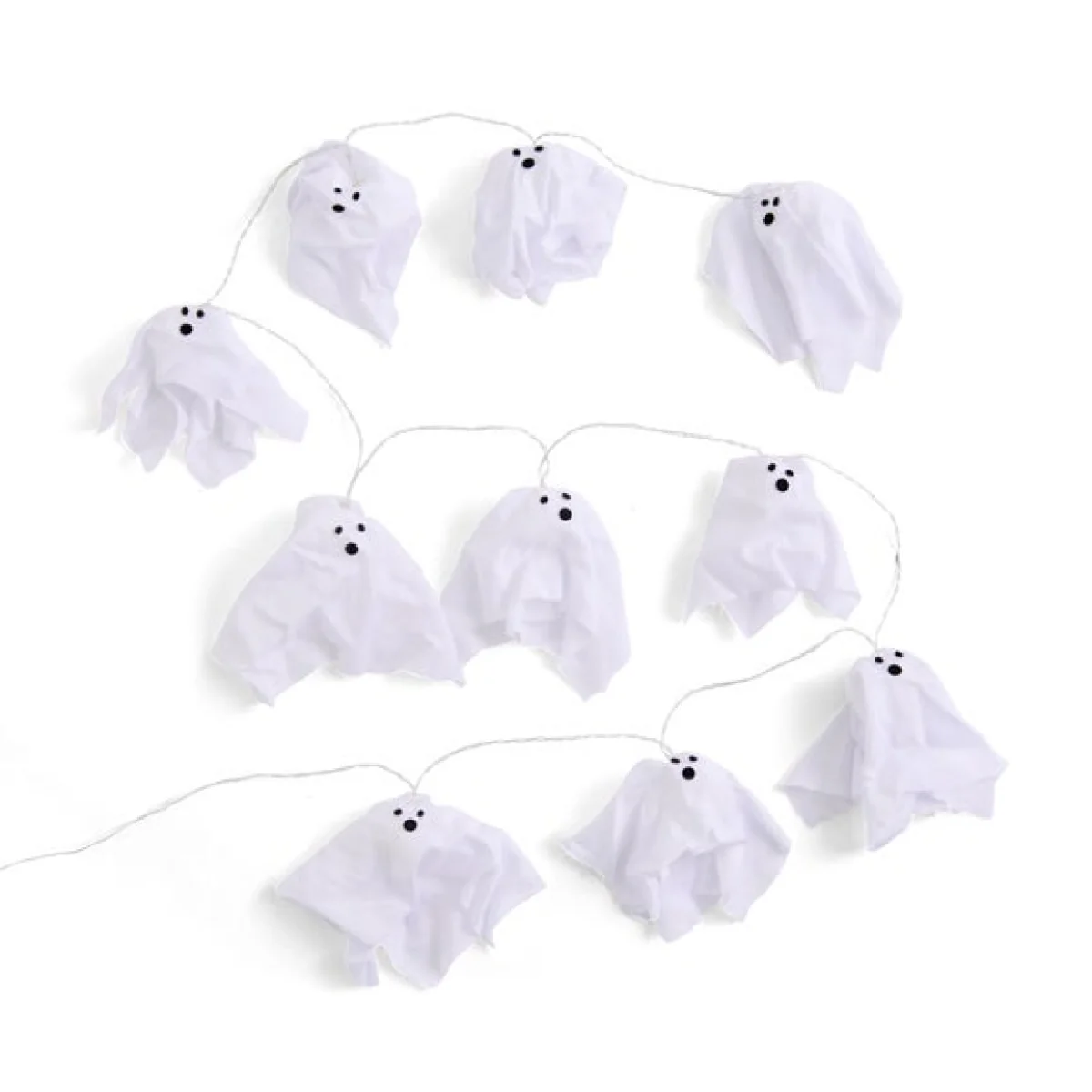 10 White Ghost String Lights – image 3