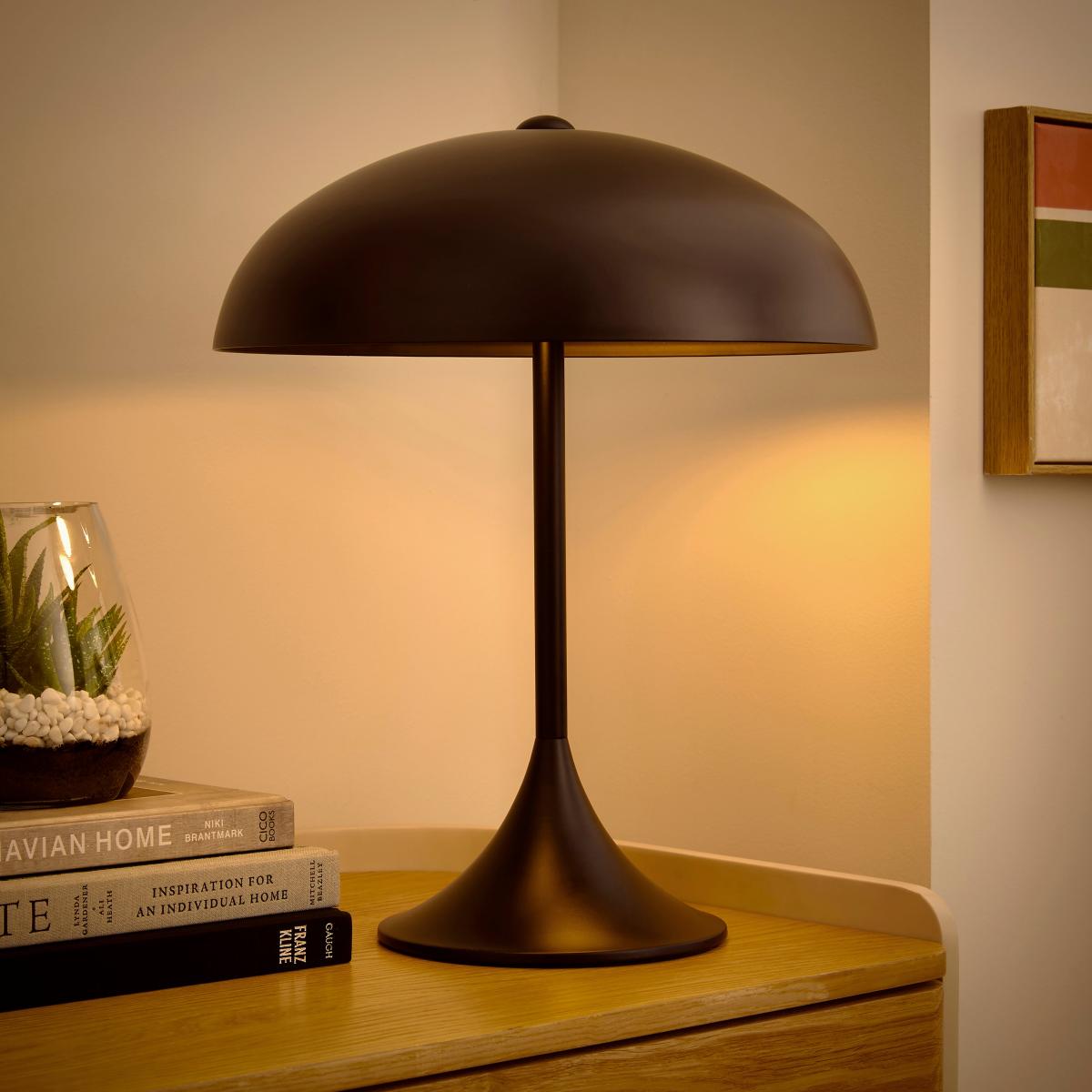 Elements Lennon Industrial Table Lamp Black – image 3