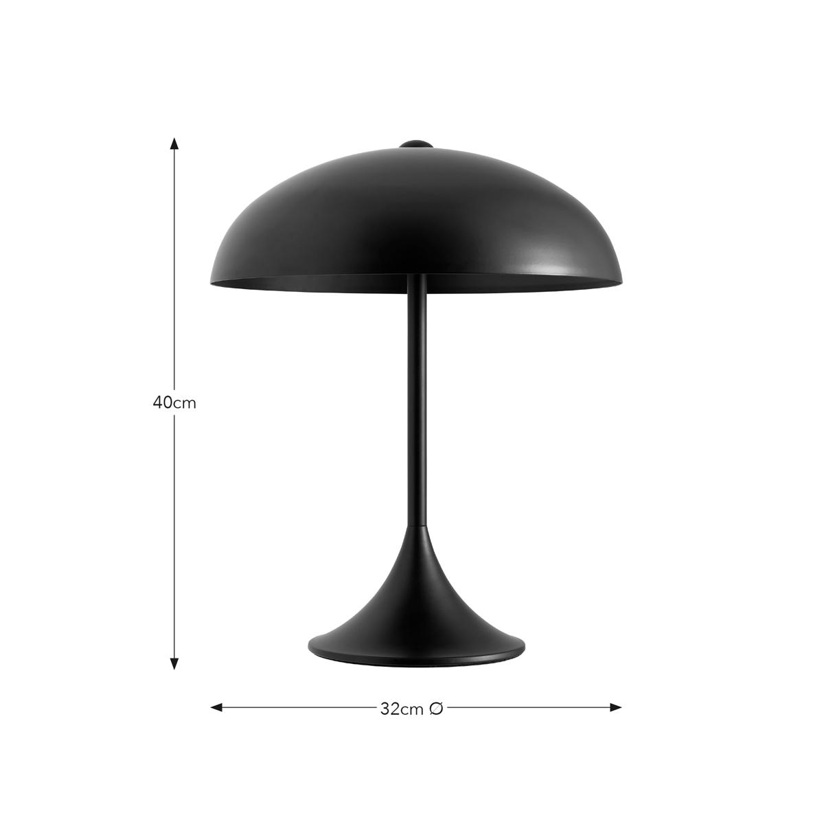 Elements Lennon Industrial Table Lamp Black – image 6