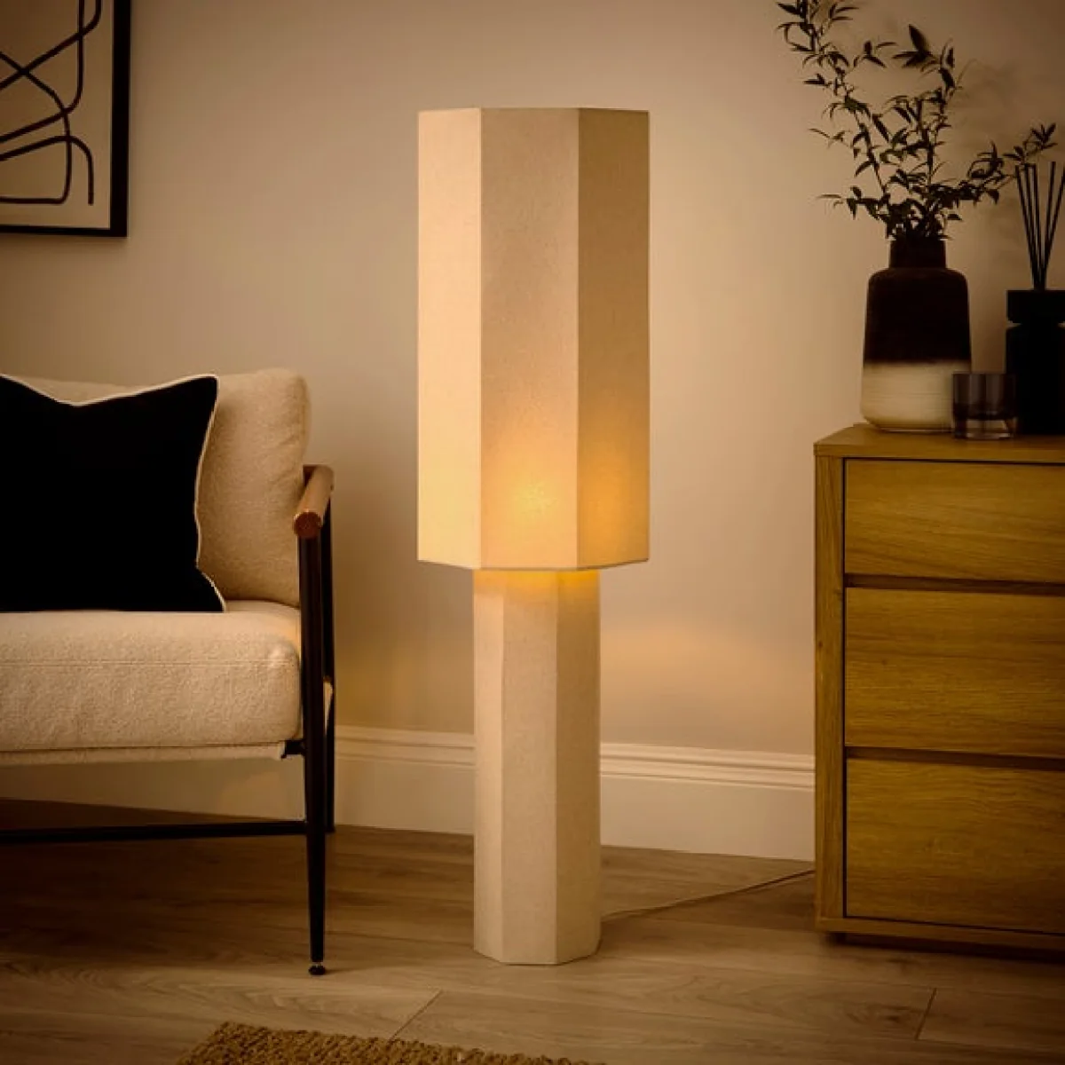 Octagon Luna Floor Lamp – image 2