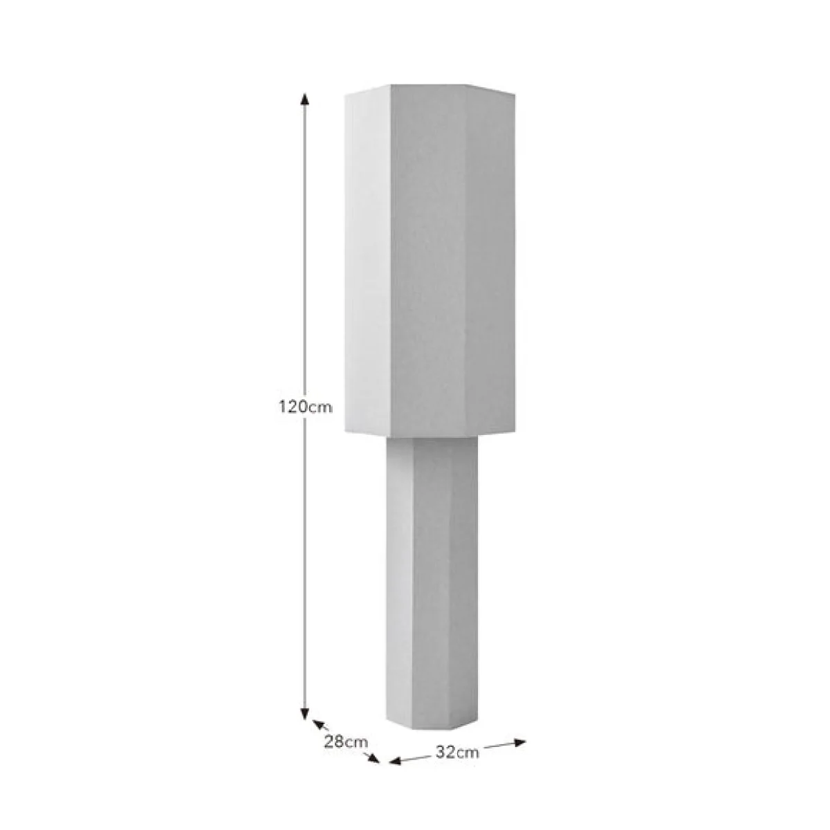 Octagon Luna Floor Lamp – image 6