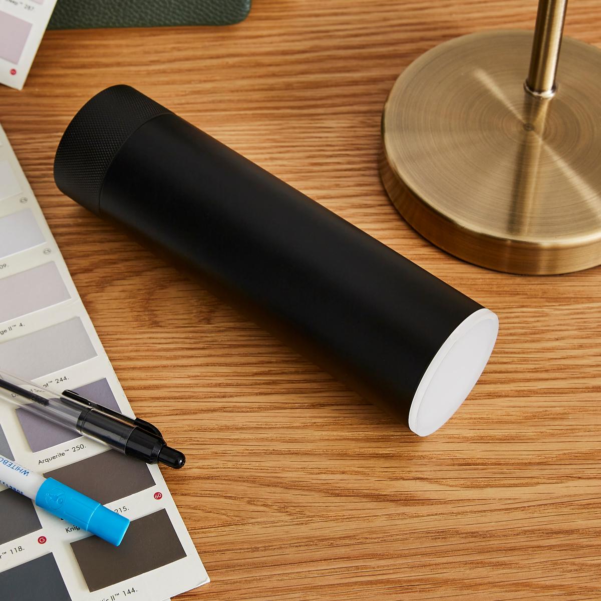 Leo Tubular Rechargeable Touch Dimmable Table Lamp Black – image 4