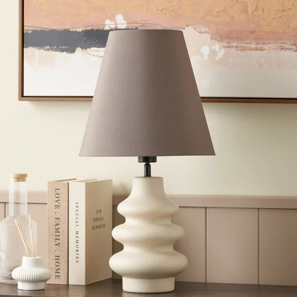 Pacific Lifestyle Aylin Gourd Ceramic Table Lamp – image 2