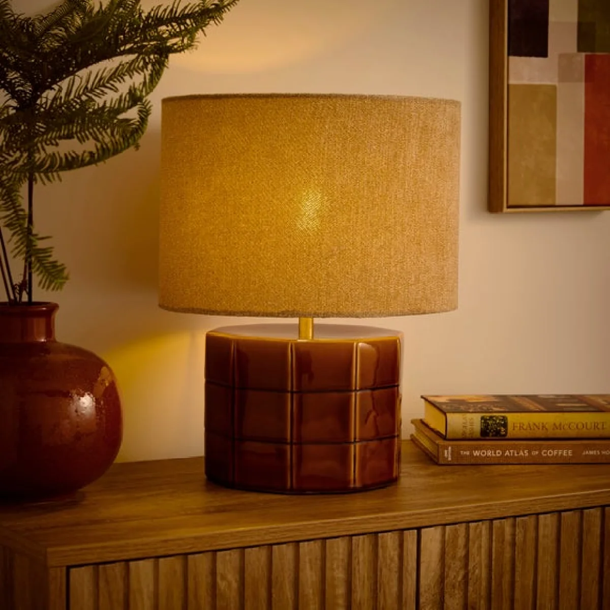 Maddy Tile Chunky Table Lamp – image 1