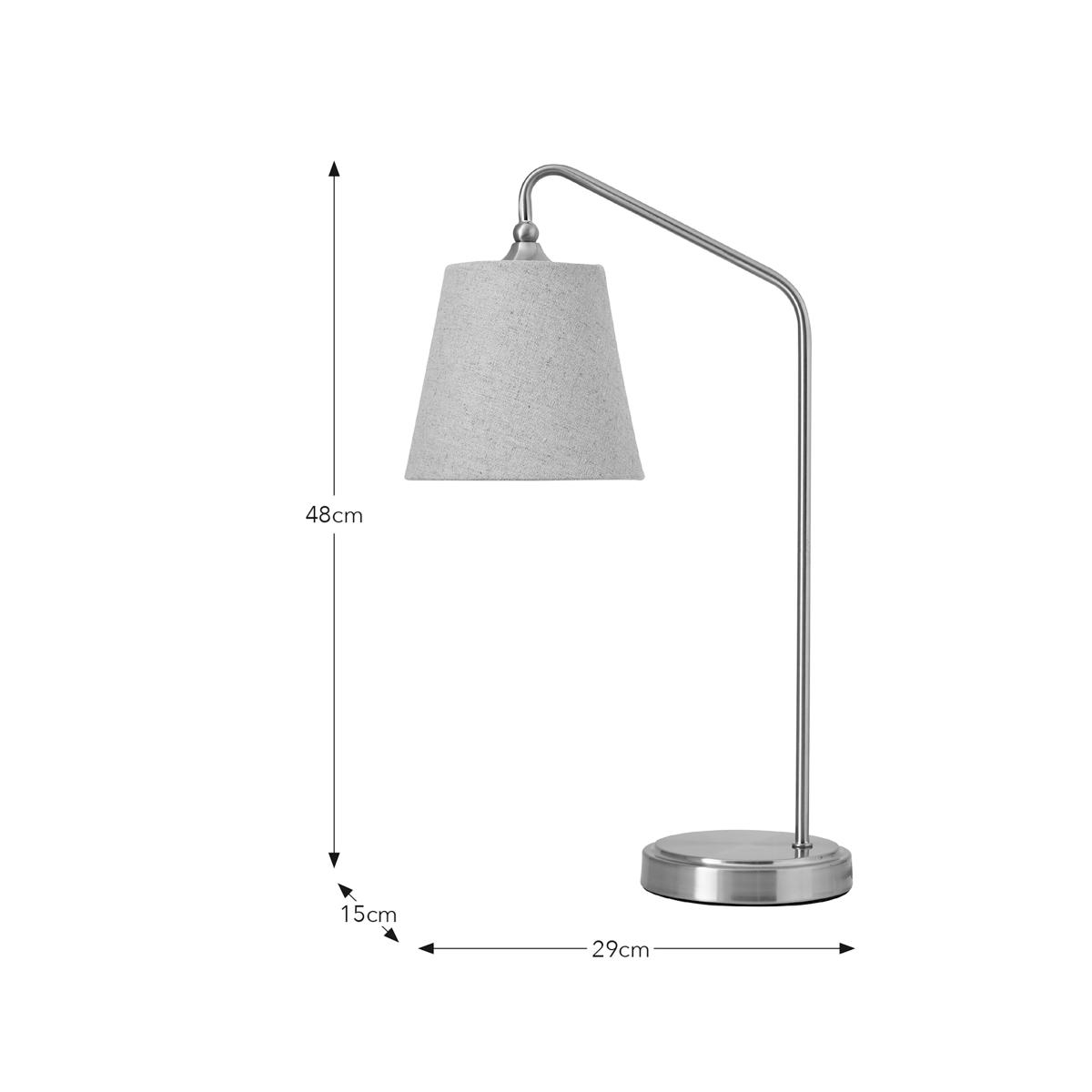 Enid Metal Table Lamp Gold – image 5