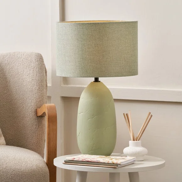 Pacific Lifestyle Erika Textured Table Lamp – image 1