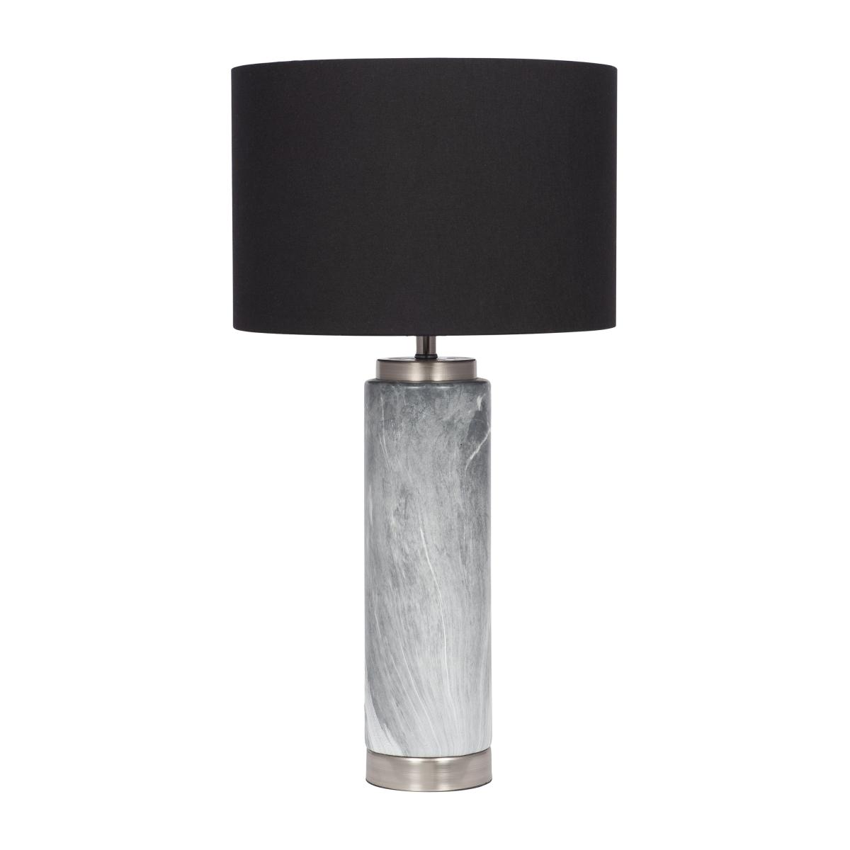 Return - Carrara Grey Tall Table Lamp – image 2