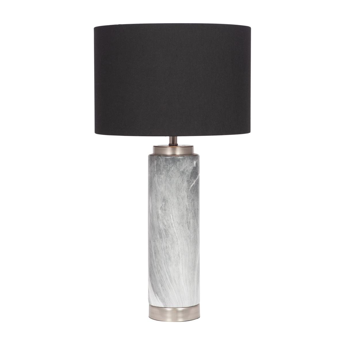Return - Carrara Grey Tall Table Lamp – image 3