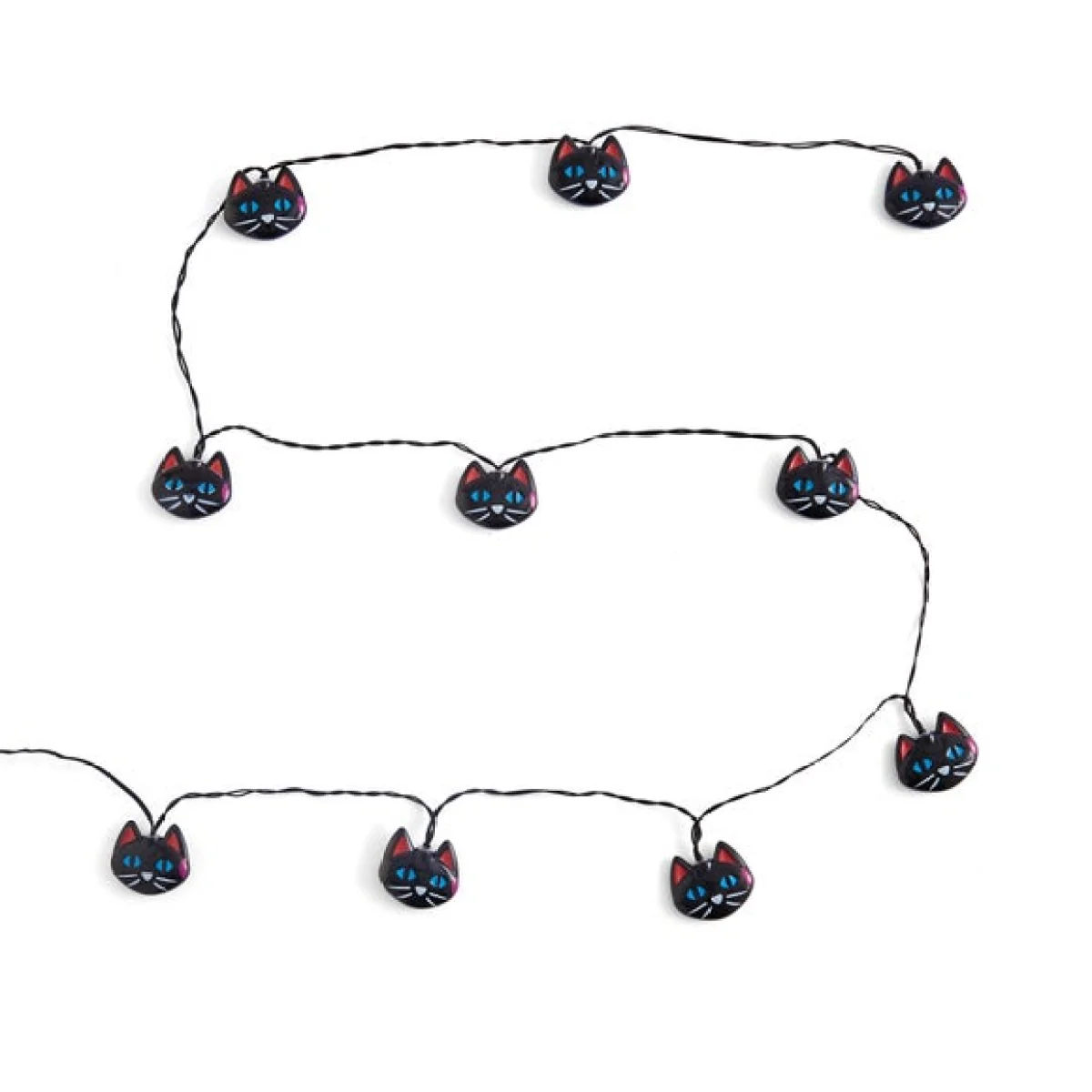 10 Matoen Black Cat Halloween Mini String Lights – image 3