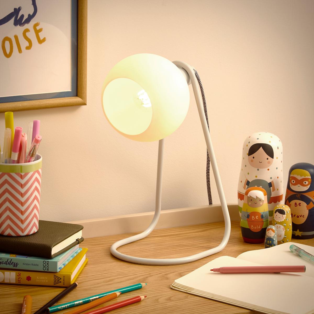 Elements Bailey Table Lamp Blue – image 3