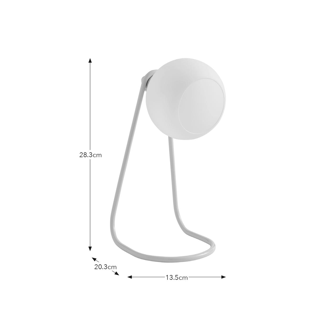 Elements Bailey Table Lamp Blue – image 5