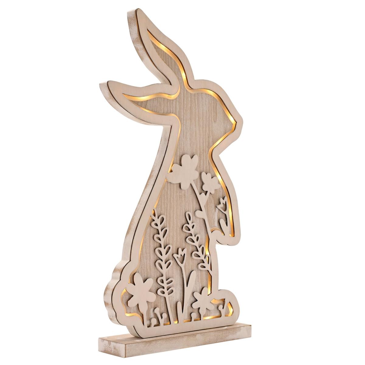 Eggs-traordinary Wooden Bunny LED Light – image 3