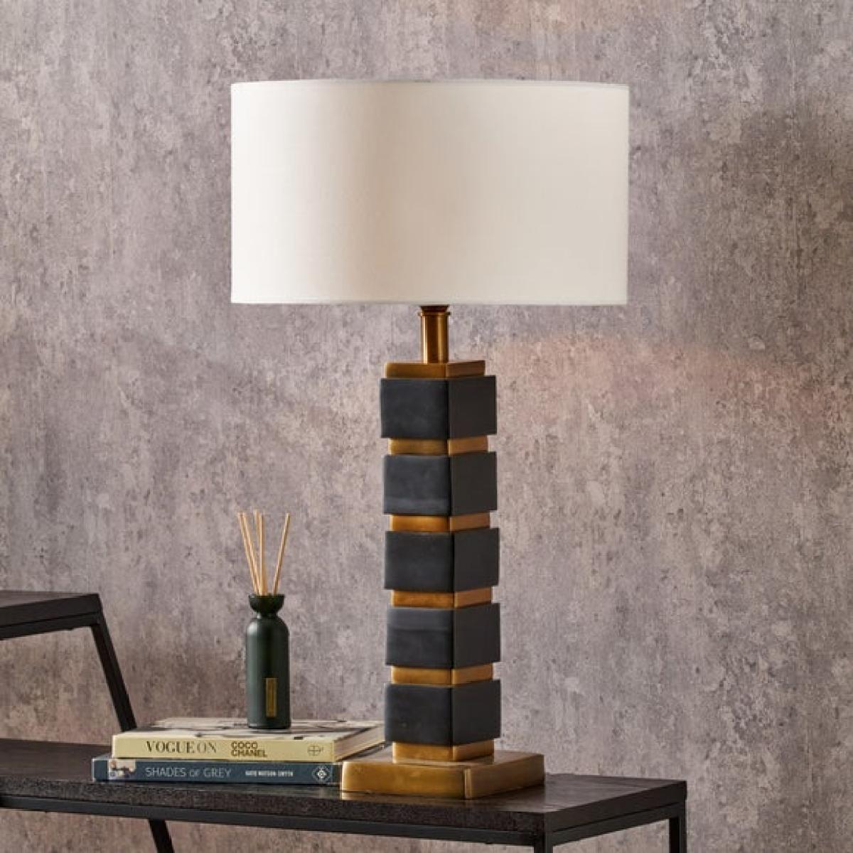 Pacific Lifestyle Maximo Cube Table Lamp – image 1