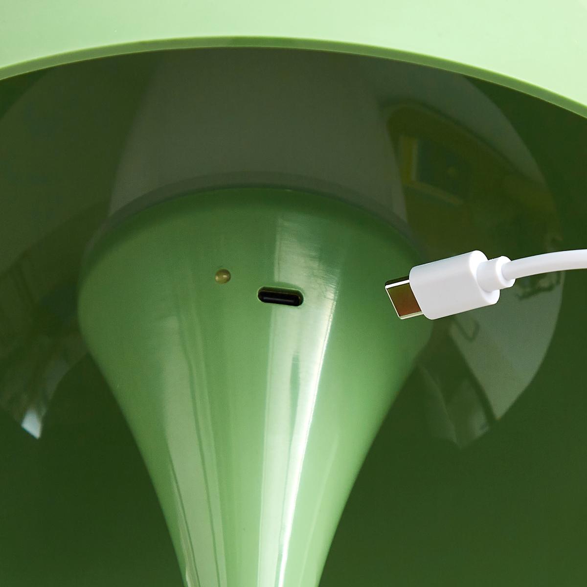 Kaoda Rechargeable Indoor Outdoor Touch Dimmable Floor Lamp Apple (Green) – image 3