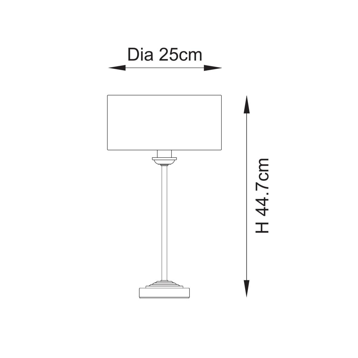 Vogue Sandringham Mid Century Table Lamp – image 6