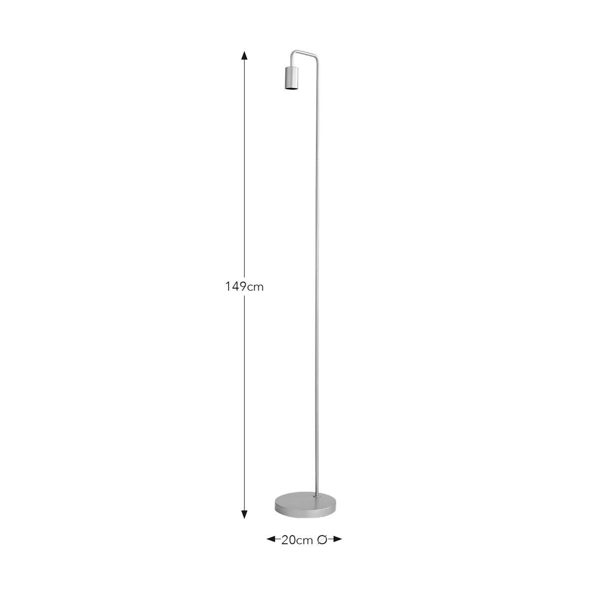 Owen Industrial Floor Lamp Gold – image 6