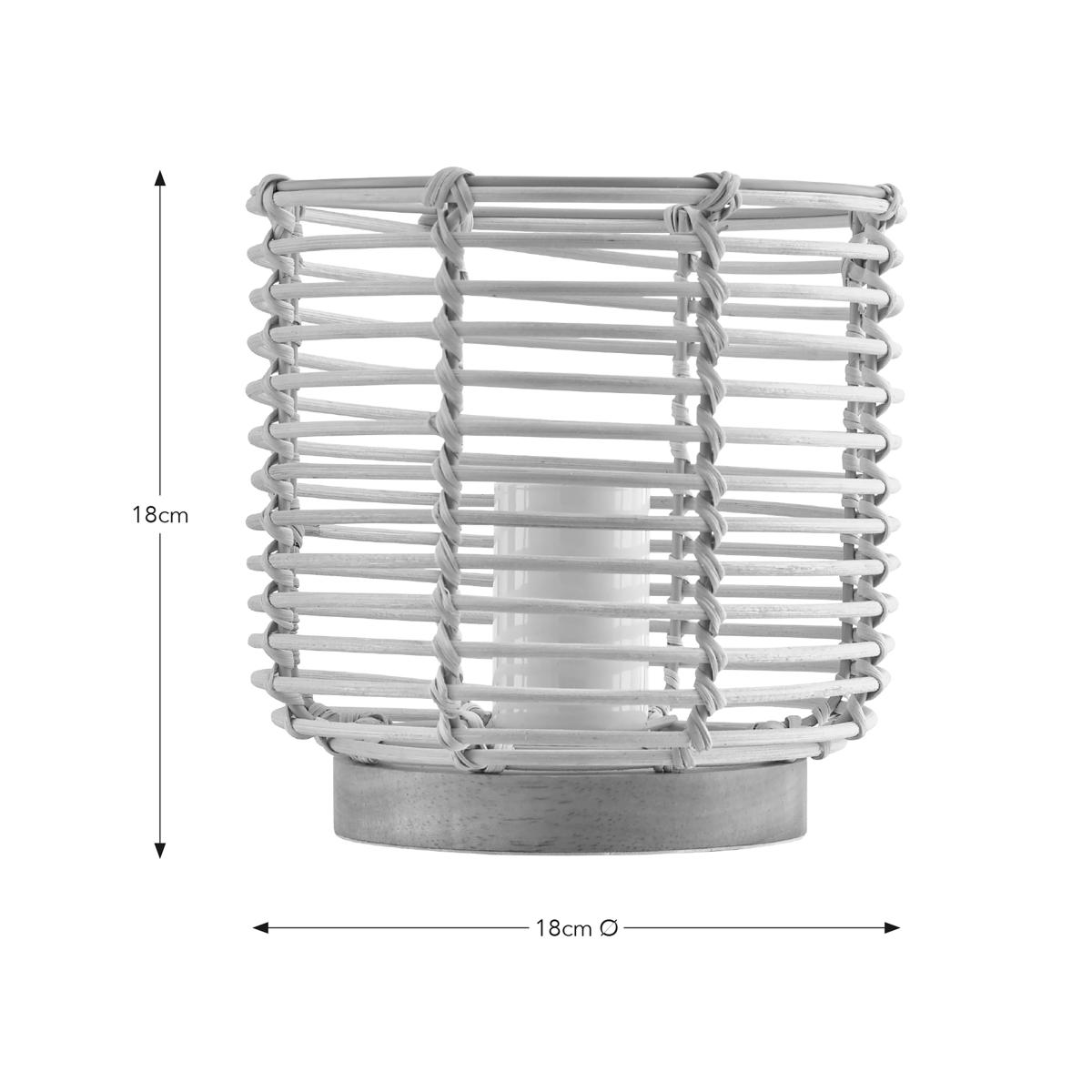 Emil Rattan Table Lamp Natural – image 6