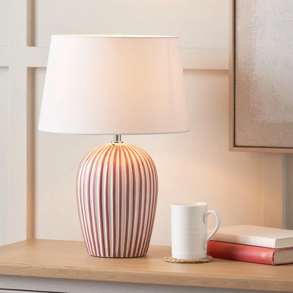 Pacific Lifestyle Cannes Striped Table Lamp – image 1