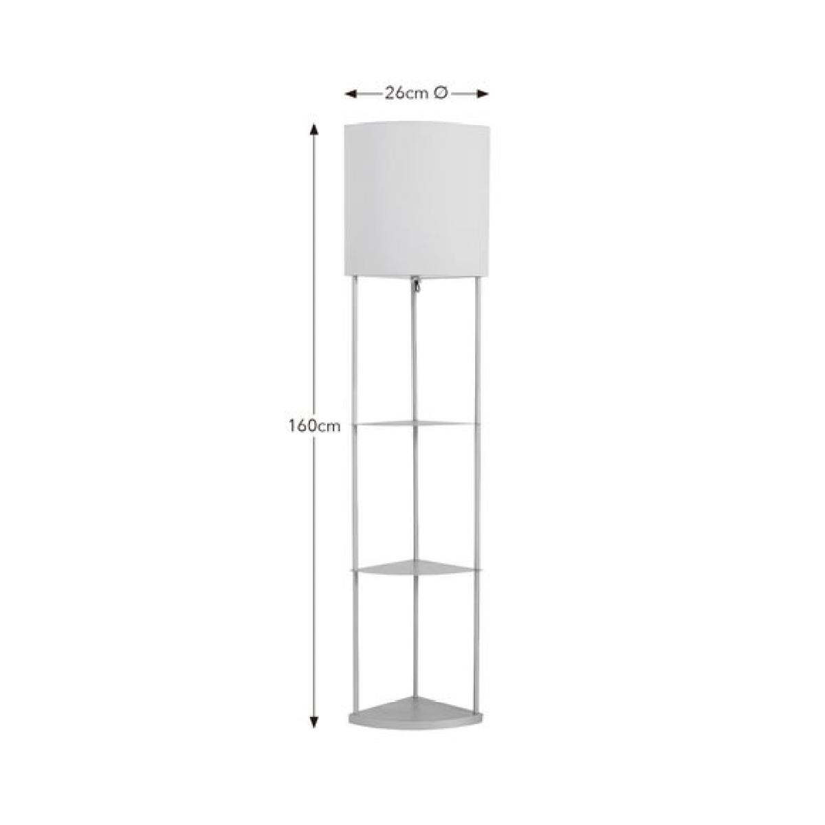 Jakob Corner Shelved Floor Lamp – image 8