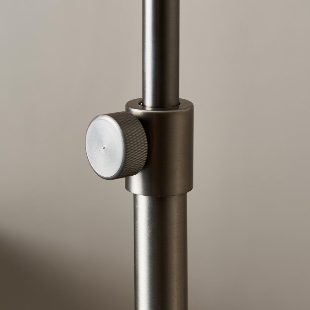 Tobias Industrial Ribbed Adjustable Floor Lamp – image 4