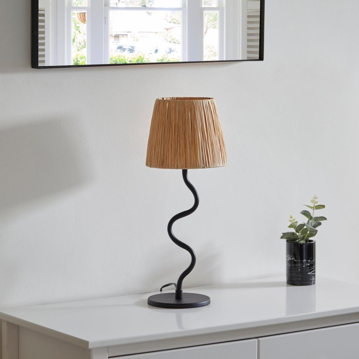 Return - Vogue Priya Wavy Table Lamp – image 2