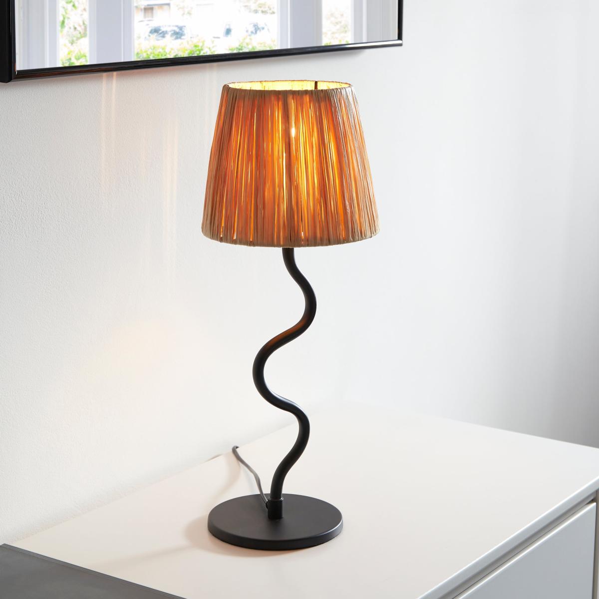Return - Vogue Priya Wavy Table Lamp – image 3