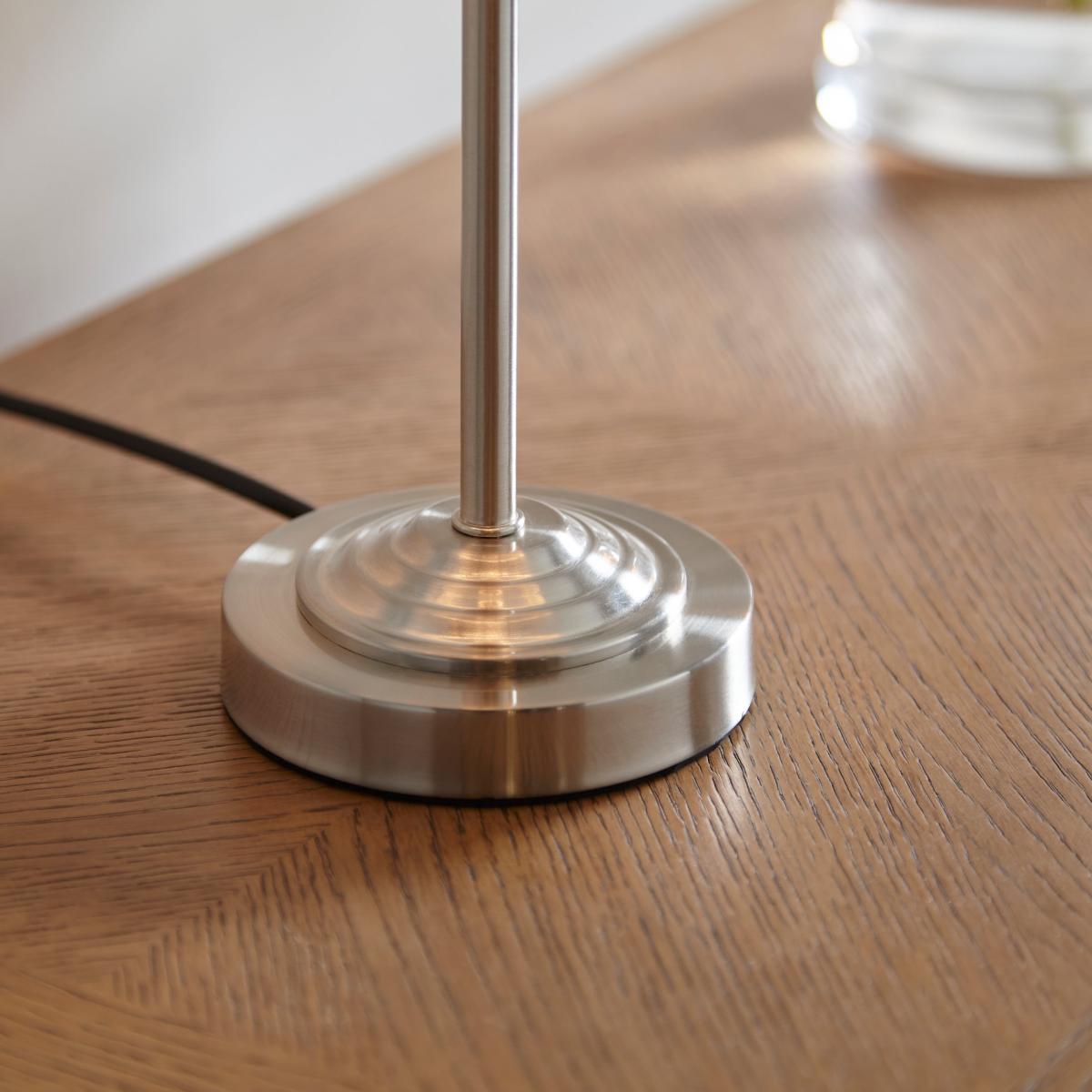 Return - Vogue Sandringham Table Lamp, Chrome – image 7