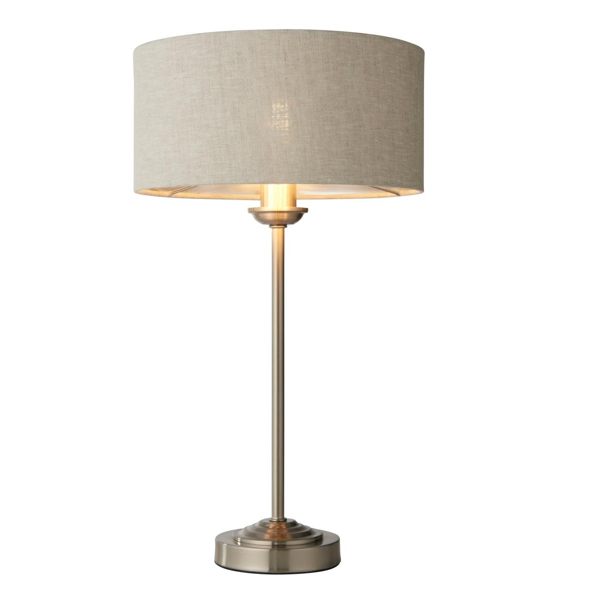Return - Vogue Sandringham Table Lamp, Chrome – image 8
