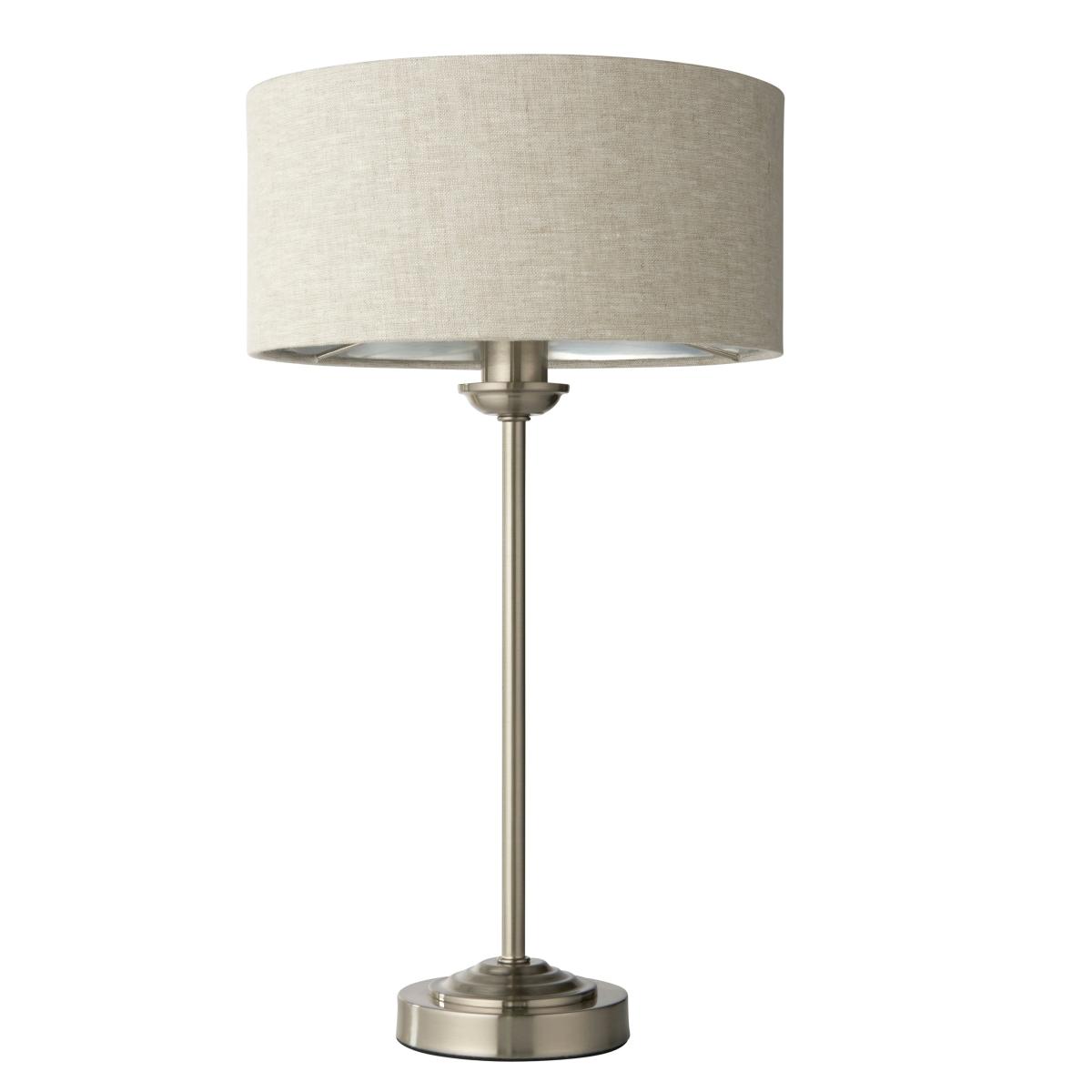 Return - Vogue Sandringham Table Lamp, Chrome – image 9