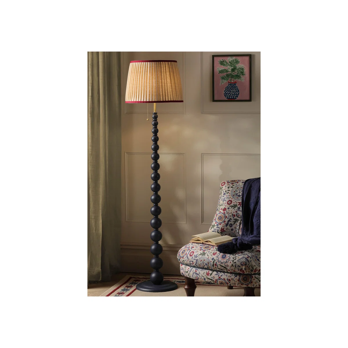 Joules - Harewood Wooden Floor Lamp – image 2