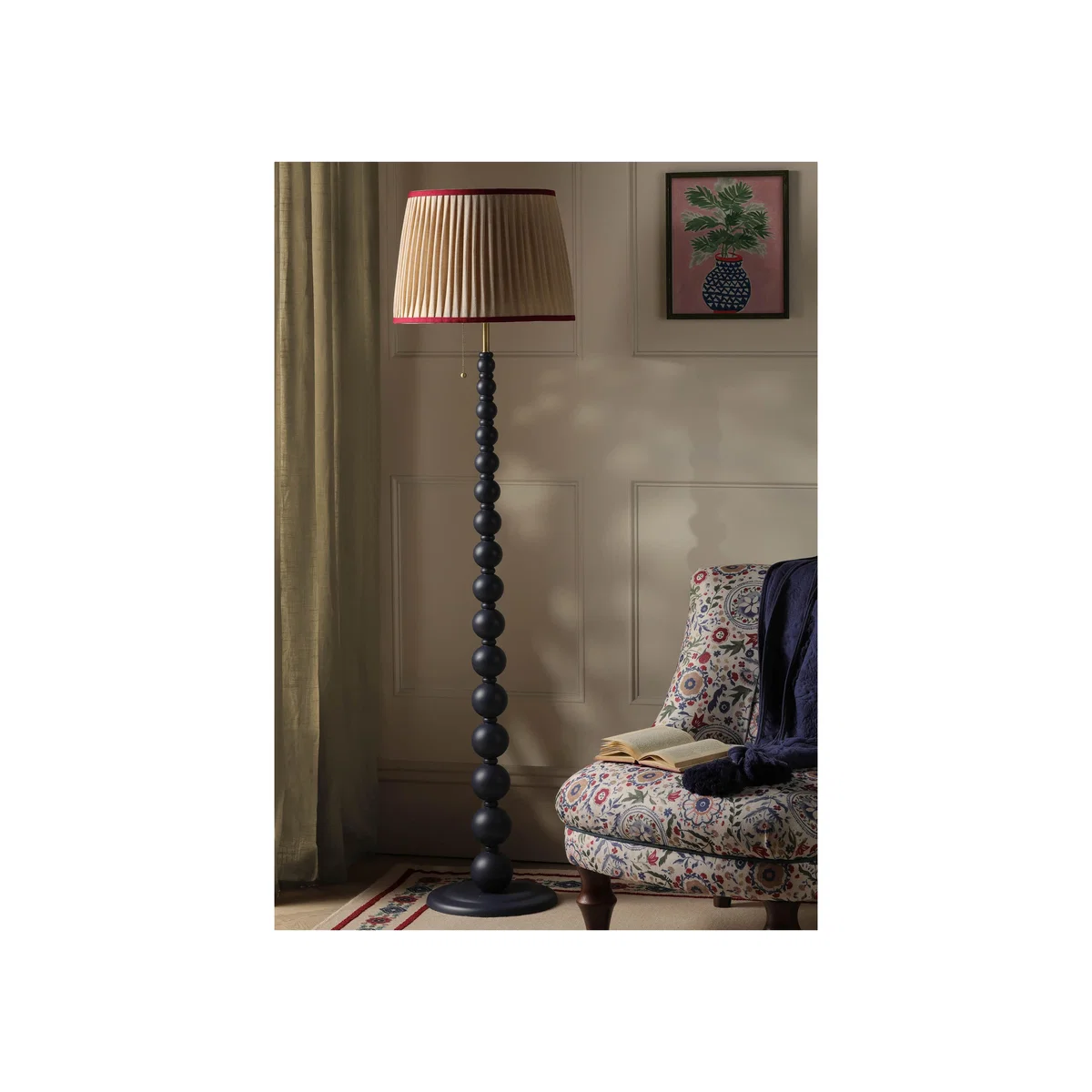 Joules - Harewood Wooden Floor Lamp – image 3