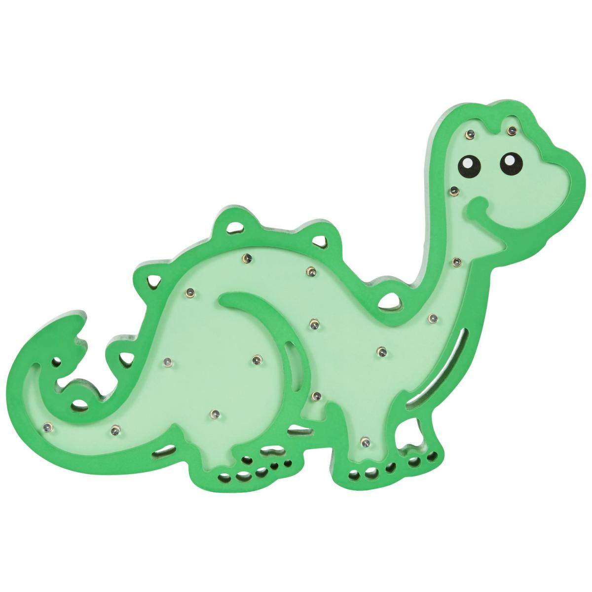 Glow Light Up Dinosaur LED Table Lamp - Green – image 2