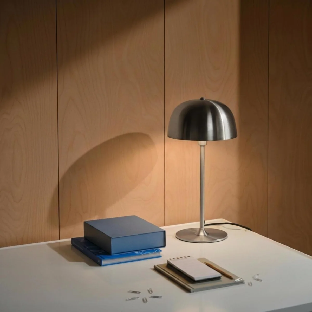 Nordlux Cera Metal Table Lamp - Stainless Steel – image 1