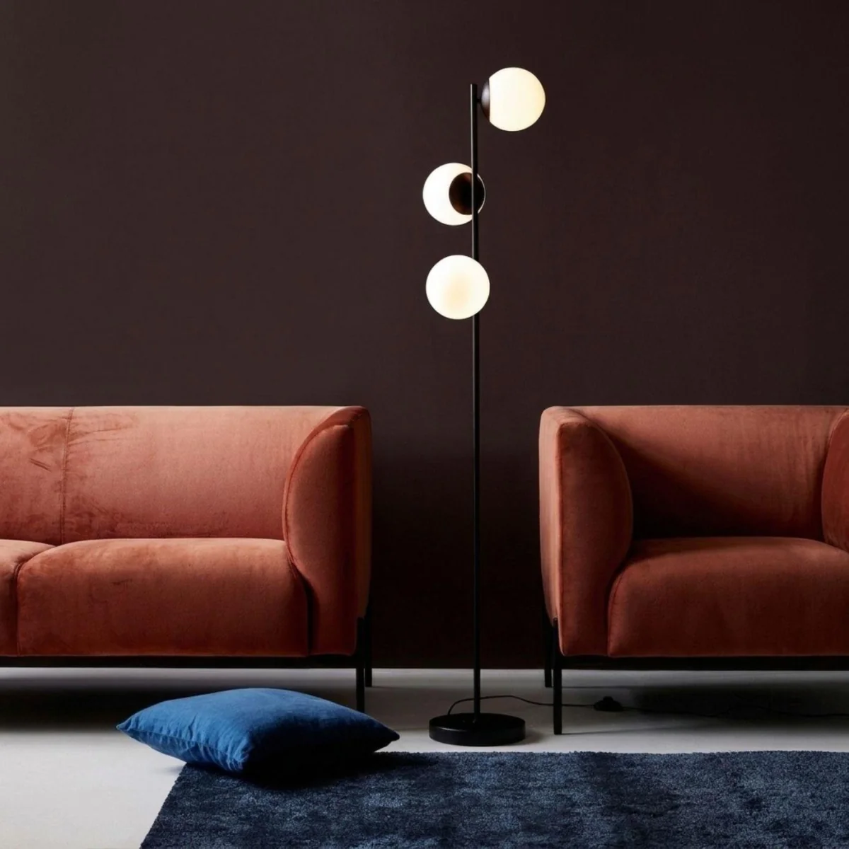 Nordlux Lilly Multihead Floor Lamp - Black – image 1