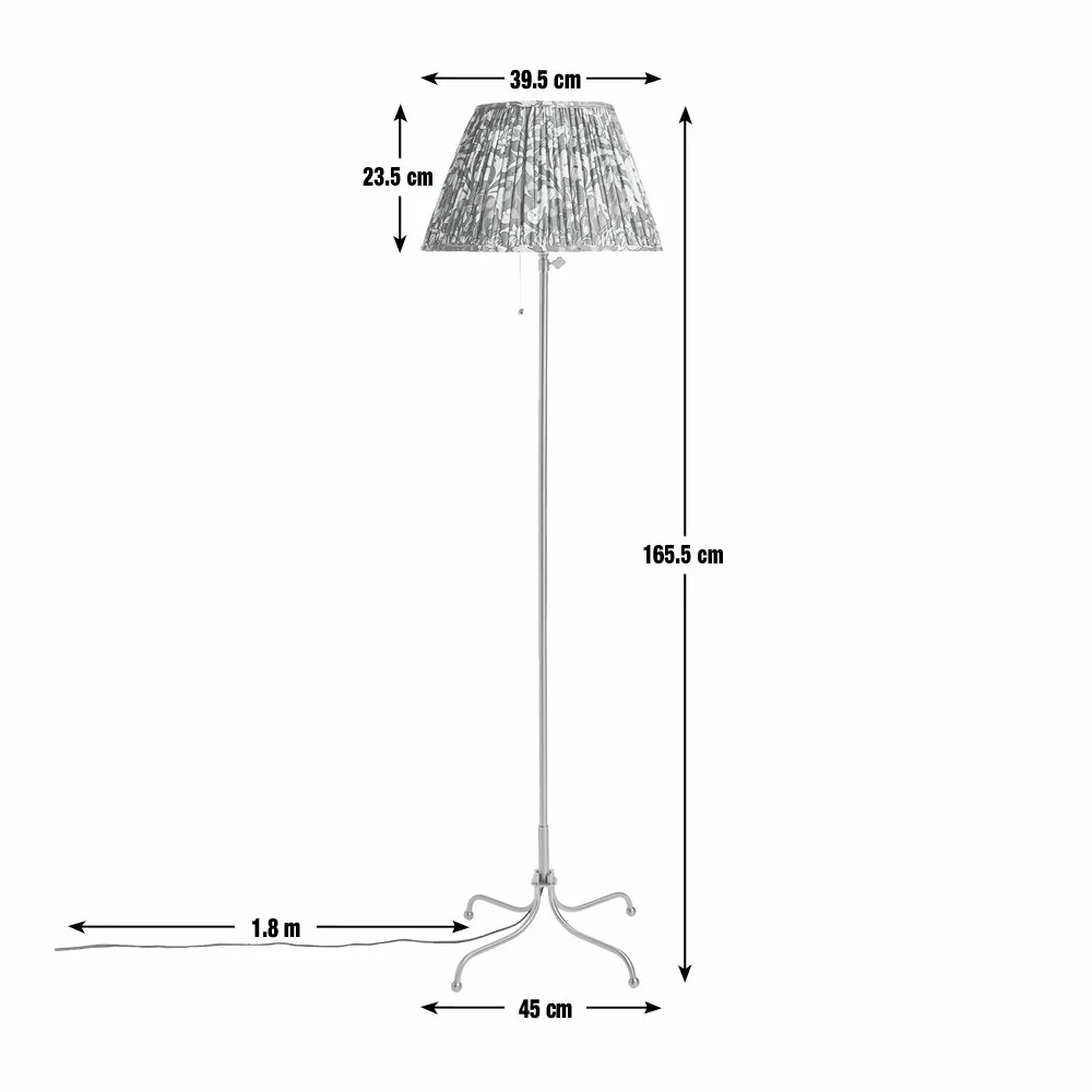 Habitat x Morris & Co. Regency Metal Hyacinth Floor Lamp – image 7