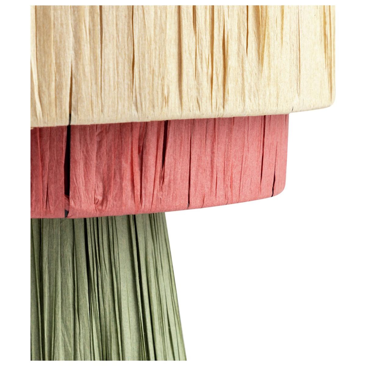 Habitat Salto Raffia 3 Tier Table Lamp - Multicoloured – image 4