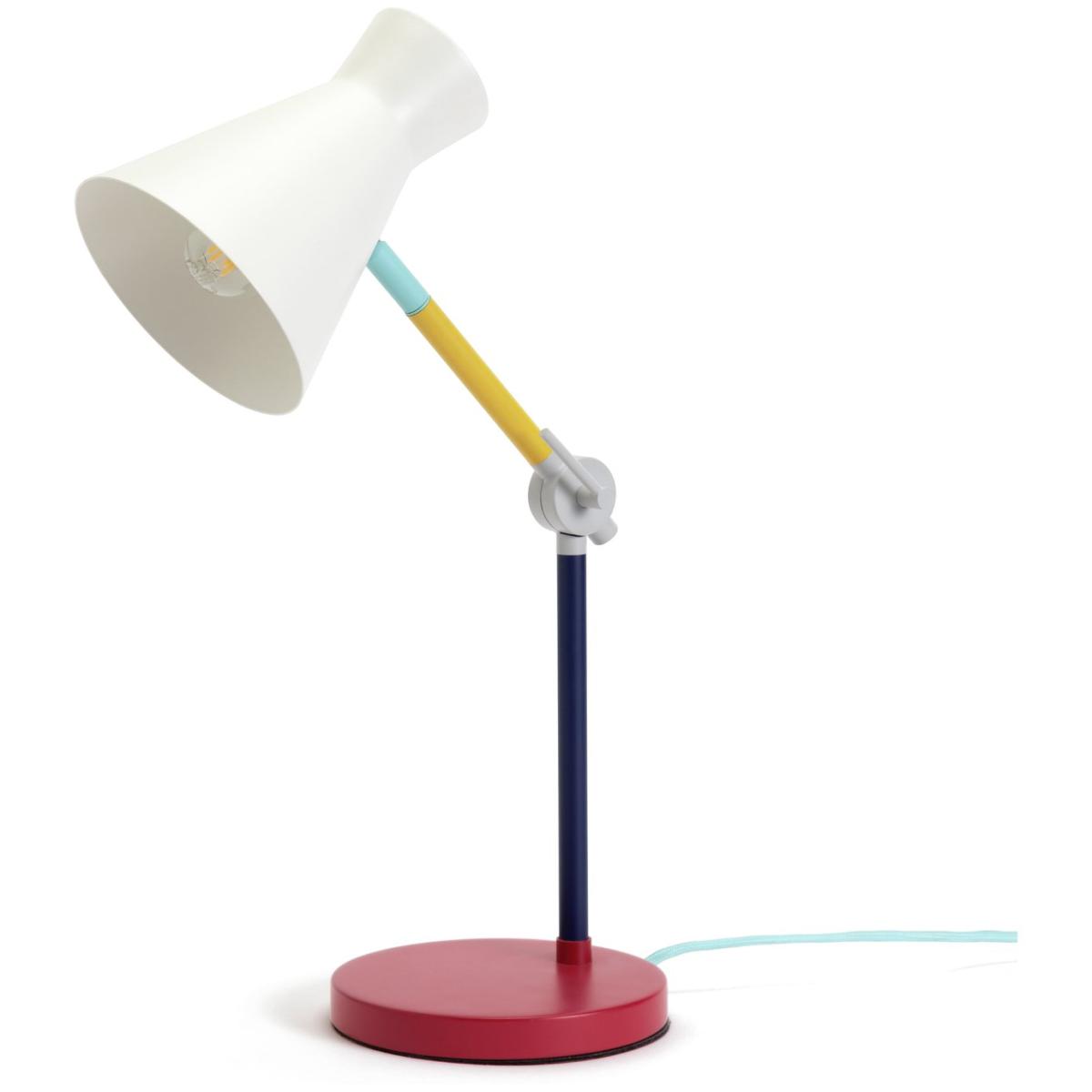 Habitat Jean Colour Block Desk Lamp - Multicoloured – image 3