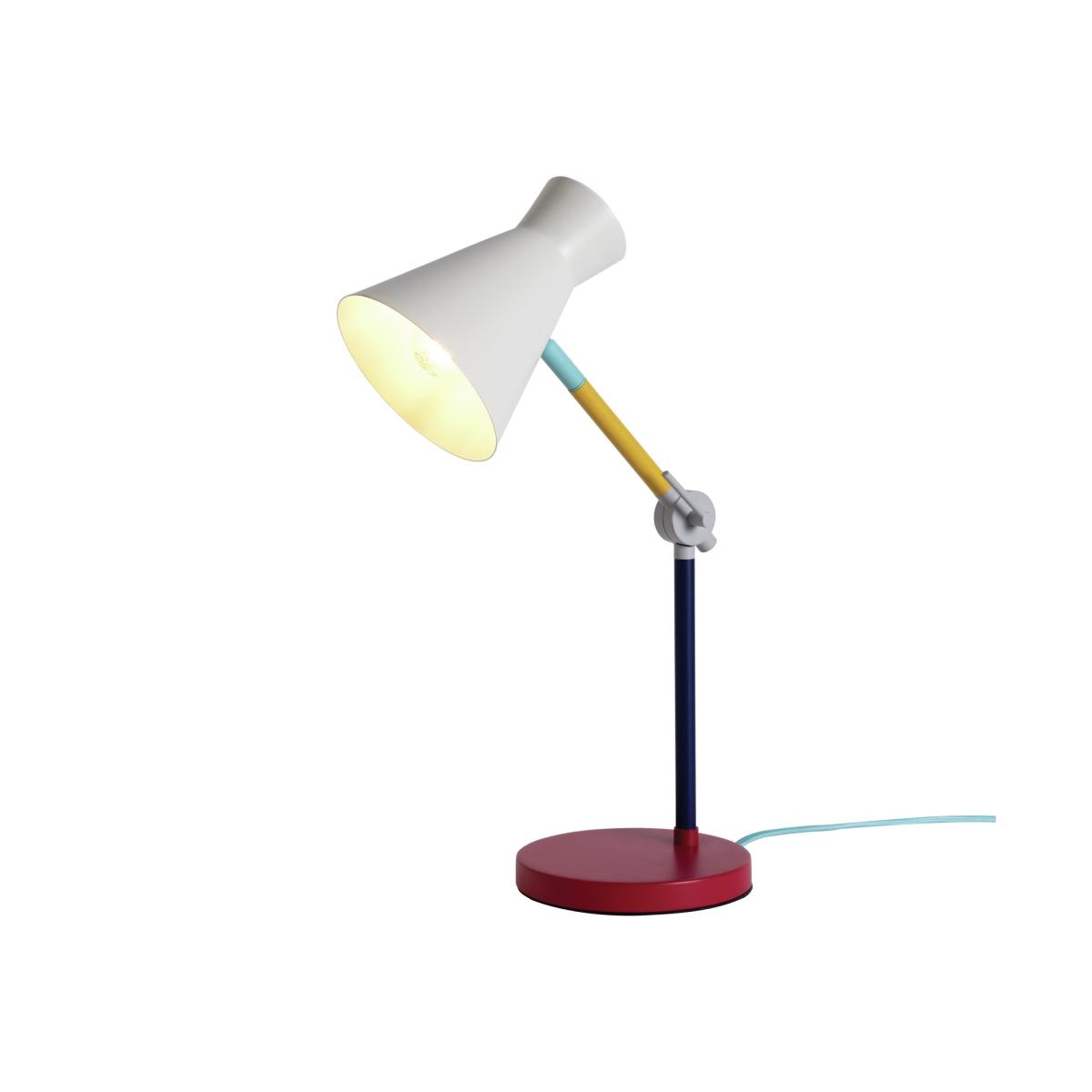 Habitat Jean Colour Block Desk Lamp - Multicoloured – image 1