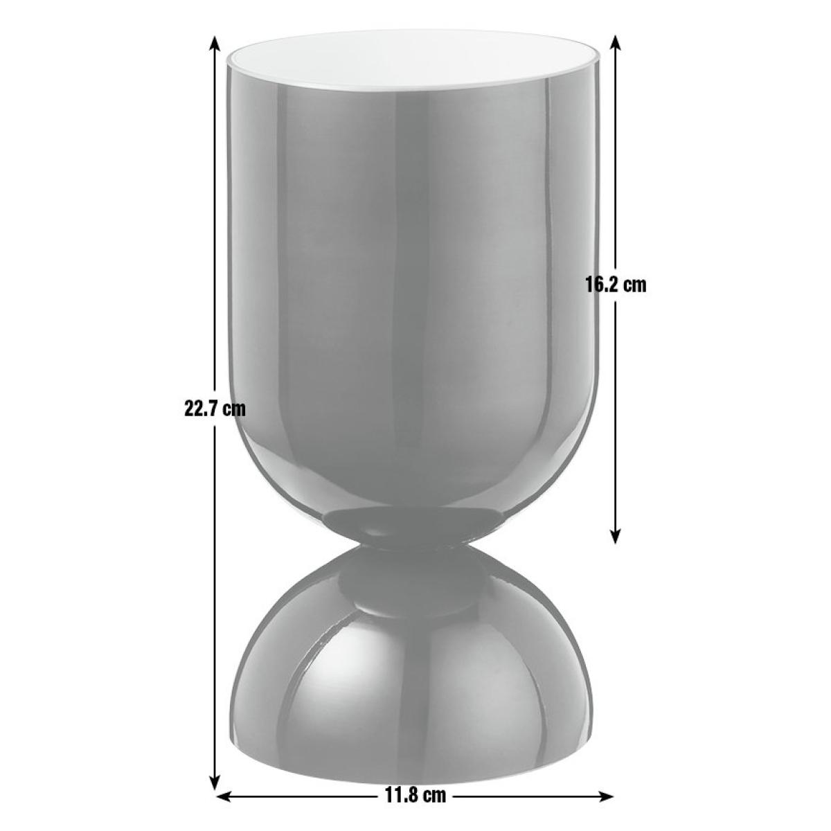 Habitat Gloss Glass Table Lamp - Green – image 3