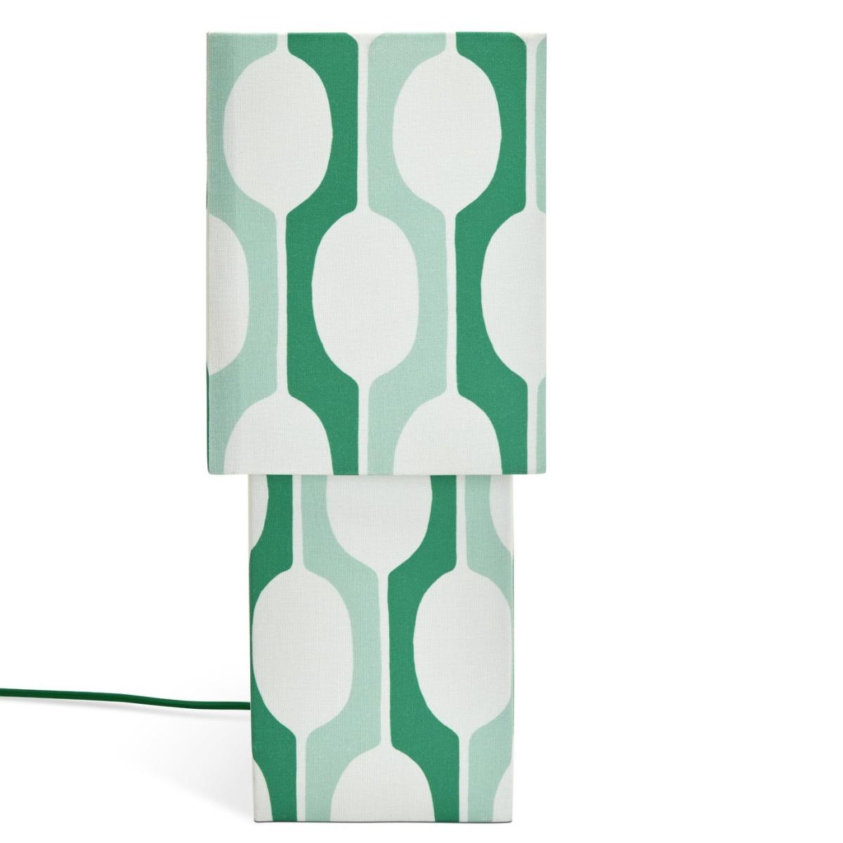 Habitat x Scion Large Billow Fabric Table Lamp - Green – image 3