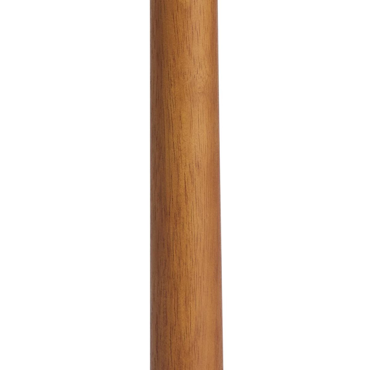 Habitat Tapered Wood Floor Lamp - Walnut & Green – image 5