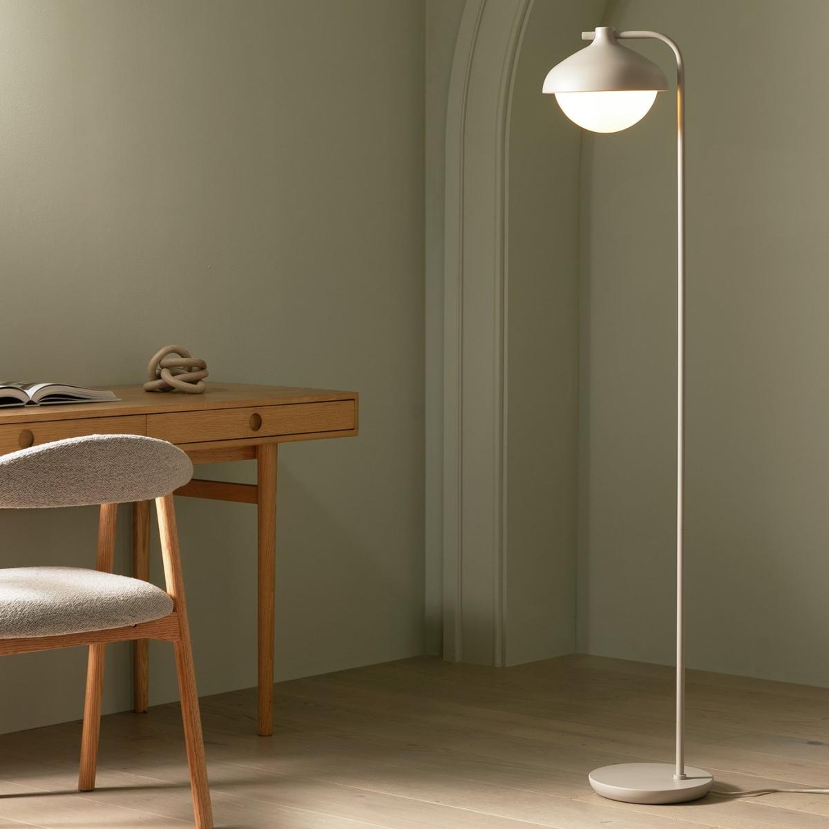 Habitat Acorn Metal Floor Lamp - Latte – image 3