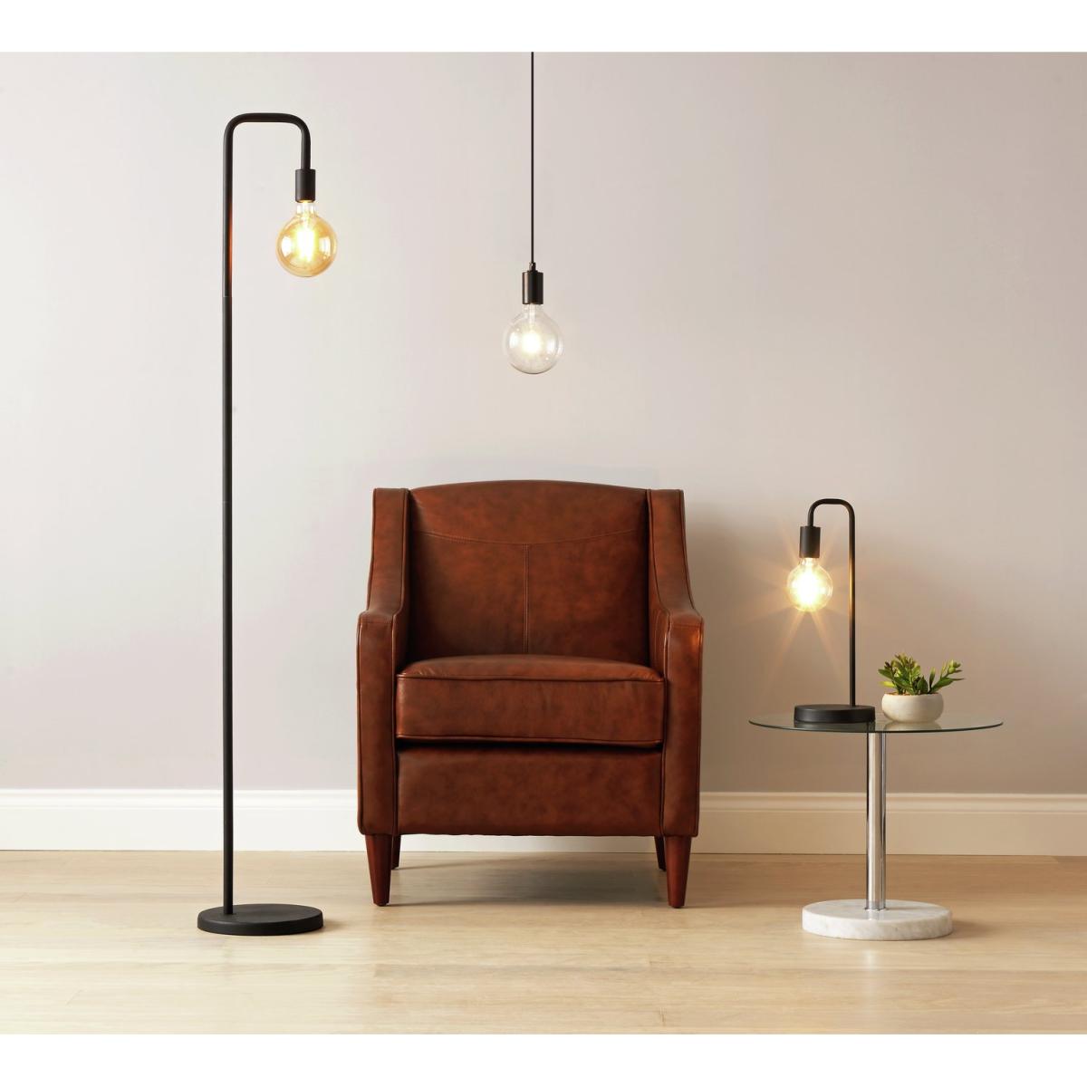Habitat Rayner Steel LED Table Lamp - Black – image 2