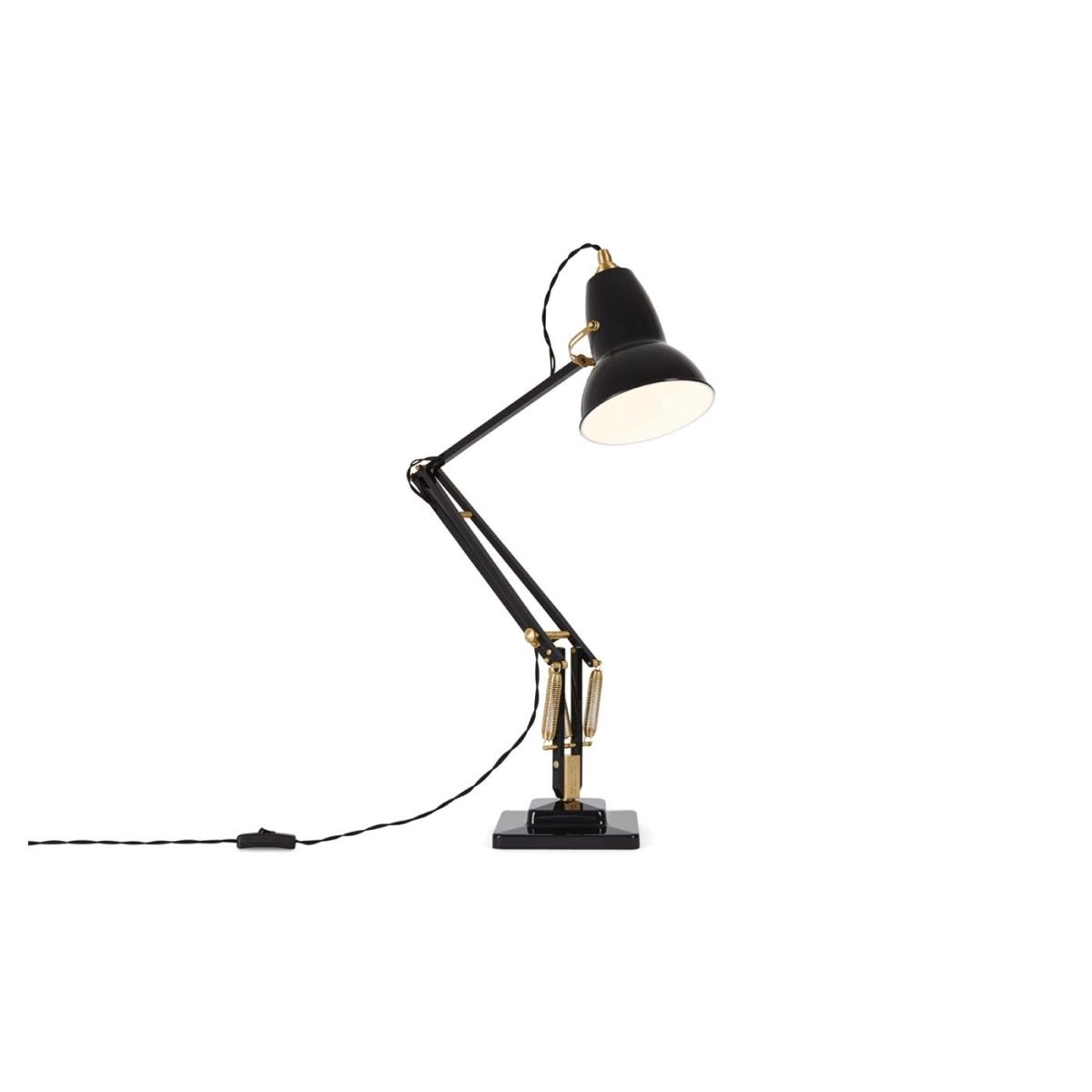 Heal's Original 1227 Brass Desk Lamp Jet Black – image 2