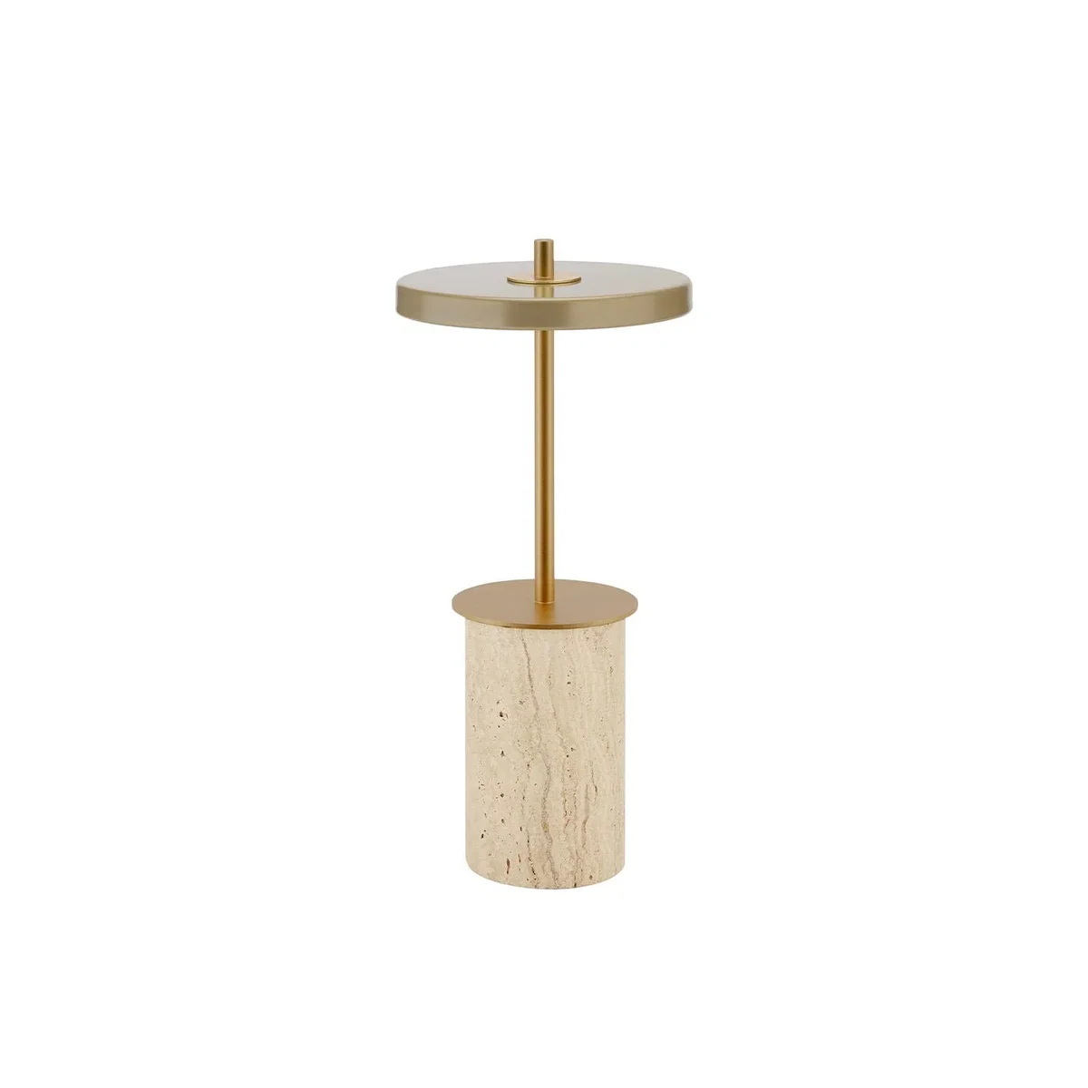 Umage Asteria LED Move Mini Portable Lamp Travertine/Brass – image 2