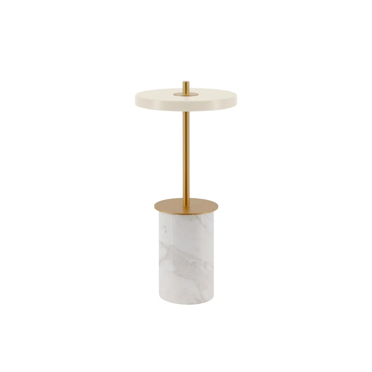 Umage Asteria LED Move Mini Portable Lamp Travertine/Brass – image 3