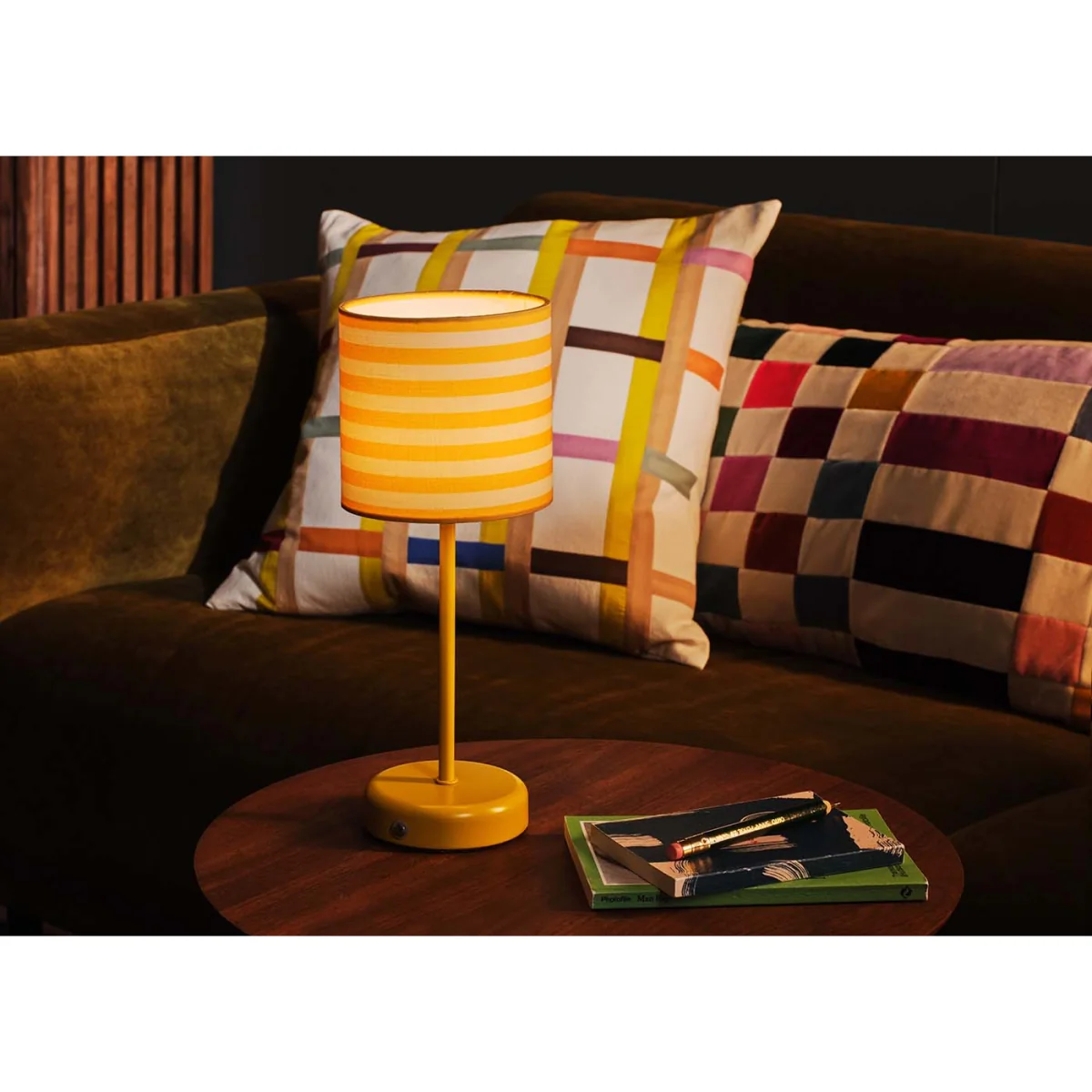 Heal's Raie LED Portable Table Lamp Yellow – image 2