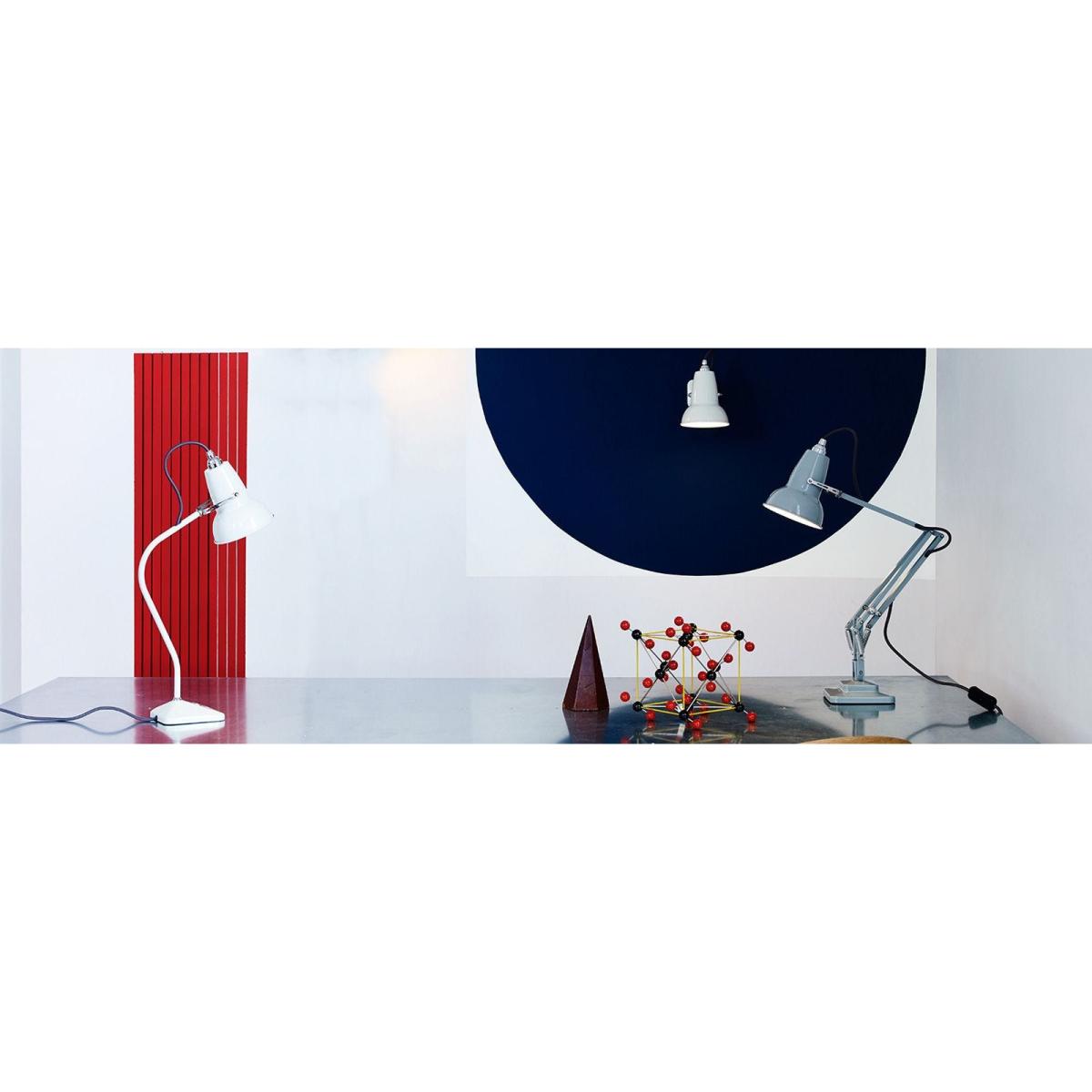 Heal's Original 1227 Mini Desk Lamp Linen White – image 4